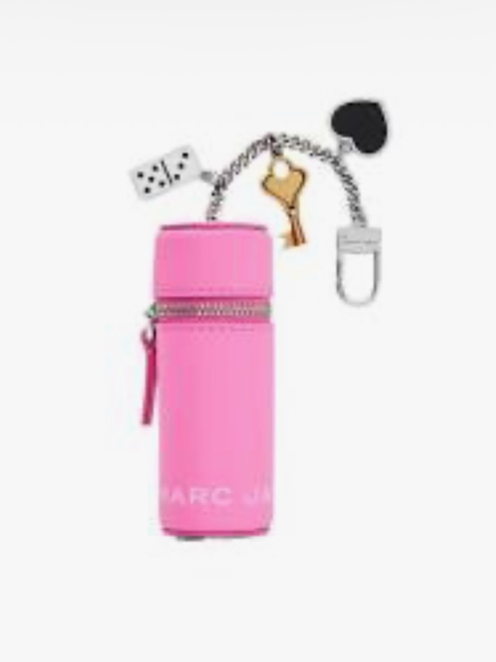 Marc Jacobs Pink Charm lipstick Holder Keychain